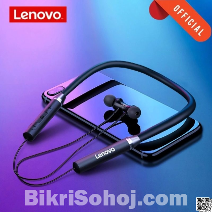 Lenovo HE05 Neckband (Original)- Black Color